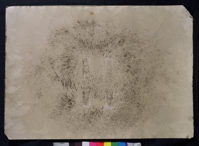 Magnetic experiment by Michael Faraday (1791-1867) by Michael Faraday